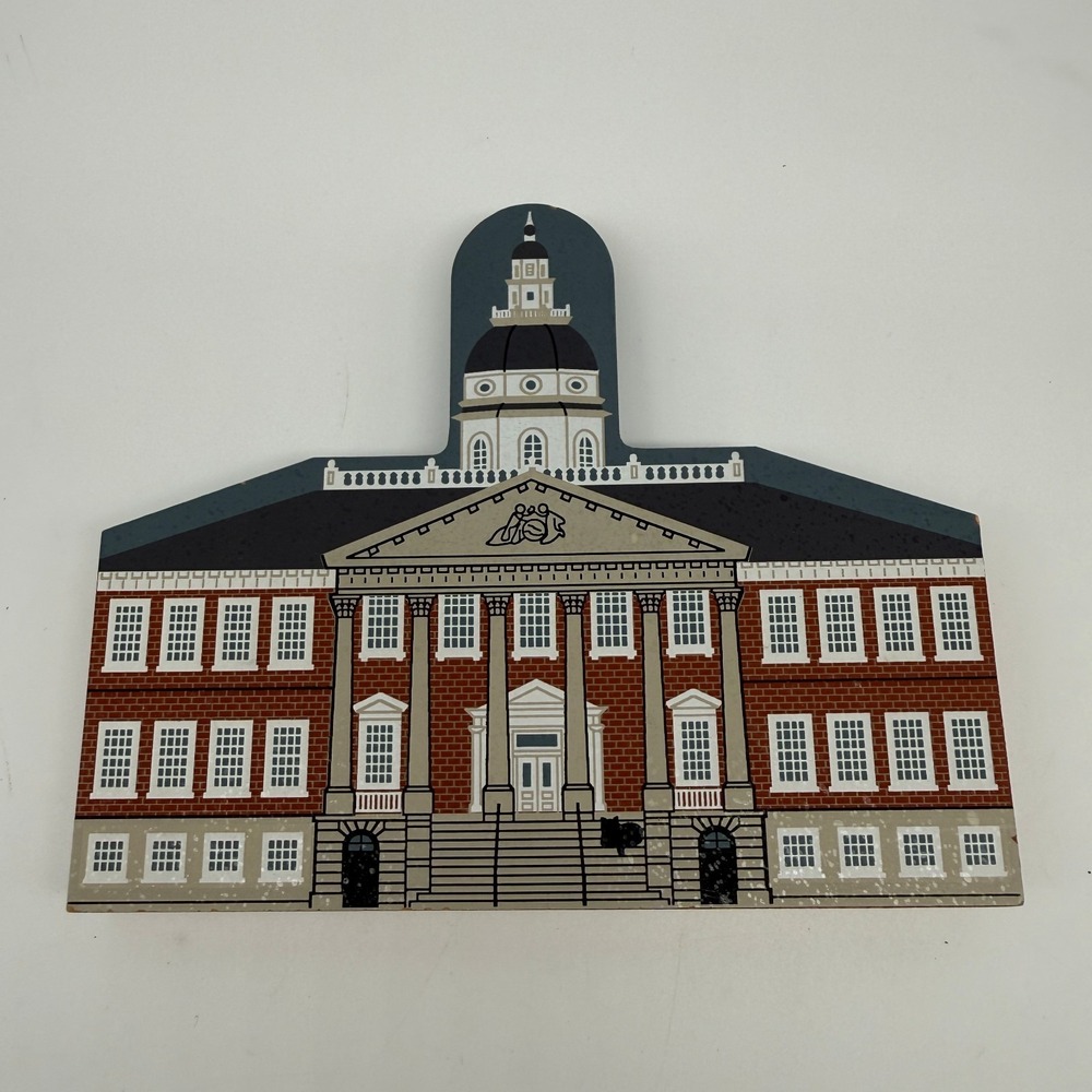Cats Meow‎ State House Annapolis Maryland Holiday Village Vintage 1991